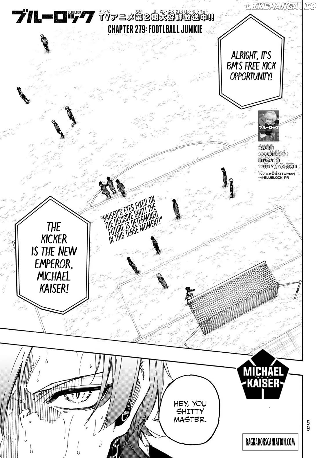 Blue Lock Chapter 279 image 01